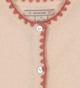 Konges Sløjd Cardigan   Strikk   Ull   Collette   Rosey   Konges Sløjd   74   Cardigan Beige Rosa