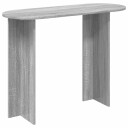 vidaXL Konsollbord Grå sonoma 100 x 39,5 x 75 cm Konstruert tre