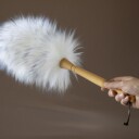 Simple Goods Duster   Lammeull Hvit
