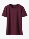 Röhnisch Jacquard Short Sleeve Top Burgunder M