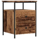  Nattbord gammelt tre 44x45x60 cm konstruert tre 8721158444950