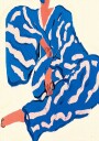 Portrait Indigoreverie  Poster Plakat / 50x70cm
