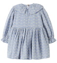 Lil"Atelier Nmftessie Ls Loose Dress Lil Blue 122