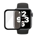 PanzerGlass 40mm Skjermbeskytter til Apple Watch Series 4/5/6/SE - Herdet Glass, Svart