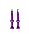 Peatys x ChrisKing Tubeless Ventiler 80mm Violett