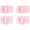 Brushworks Microfibre Wrist Wash Bands 4pcs