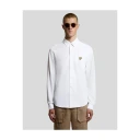 Lyle & Scott, Herre, Skjorter, Hvit, M,