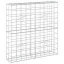vidaXL Gabion med 5 mm tråd og 10x10 cm mesh 100x20x100 cm