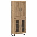  Høyskap Artisan Eik 69,5 x 34 x 180 cm Konstruert tre
