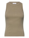 2NDDAY 2Nd Purity Tt - Daily Cotton Rib - Beige - XS