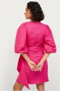 Ellos Collection   Omslagskjole Bianca Linen   Rosa