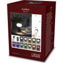 Konstsmide Antibes bordlampe 2700/3000/4000k+RGB dimbart sort/hvitt glass 1733932-01-0 1733932-02-0