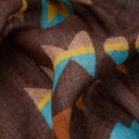 Ferner Jacobsen Scarf Wool - Brown/yellow Brun OS