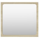 vidaXL Baderomsspeil sonoma eik 40x1,5x37 cm sponplate
