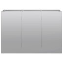 vidaXL Plantekasse 120x40x80 cm galvanisert stål