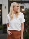 Ichi Palmer Loose Short Sleeve Hvit S
