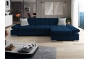 Djerra Sofa med Divan 3 seter   Blå/Lys grå