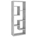 vidaXL Vegghylle betonggr? 36x16x90 cm sponplate