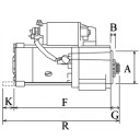 HC Cargo F 032 110 574 Starter