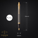 Parker IM Grey/Gold Kulepenn