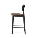 Decotique Elephant Barstol Sort / Brunt Skinn