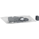 Schneider Electric Endedeksel Samleskinne 3P Pk À 10stk Schneider