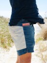 Amundsen 7incher Concord Shorts Shorts Hvit Og Brun female L