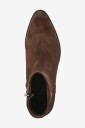 Tommy Hilfiger   Boots TH Suede Pointy Zip Bootie   Brun