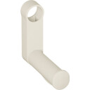 HEWI Toalettpapirholder til HEWI armlener i matt polyamid matte off white 39x143x139 mm