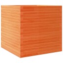  Plantekasse voksbrun 70x70x68,5 cm heltre furu