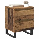  Nattbordskap Gammelt tre 40 x 35 x 50 cm Konstruert tre