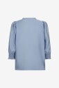 co’couture - Bluse CallumCC Lace Puff V-shirt - Blå
