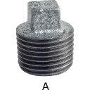 1/8" galvanisert plugg galvanized