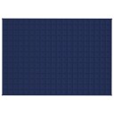 Vidaxl Vektdyne blå 137x200 cm 10 kg stoff