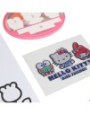 Hello Kitty and Friends  16 stk Aktivitets Ark med Fargestifter og Nøkkelring