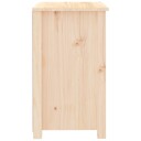 vidaXL Nattbord 50x35x61,5 cm heltre furu