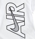 Nike T skjorte Hvit m. Logo 3 år 98 T skjorte