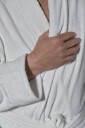 Halvor Bakke Clifton badekåpe S/M Hvit / Brilliant white