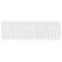 Gardiner med gardiner Hvit 500x100cm Polyester