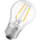 Ledvance E27 kronepære 2700K 1W clear