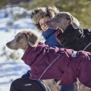 Hurtta Extreme Warmer III Hundejakke 25 Eggplant Værbestandig og Isolert