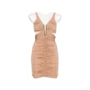 Elisabetta Franchi Dame Kjoler Beige M,