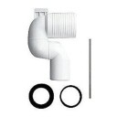 Laufen Back-to-Wall fleksibel avløpsbend 22-30 cm for overvanns- og drensrør