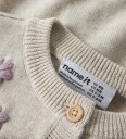 Name It Cardigan Strikk NbfRucca Peyote Melange Name It 50 Cardigan Beige