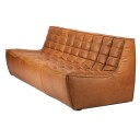 Ethnicraft N701 Sofa Old saddle 3 seters
