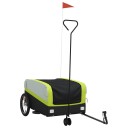  Sykkelvogn svart og grønn 45 kg jern