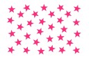 Fototapet Pink Star 150x105 - Finnes i flere størrelser
