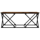  Salongbord røkt eik 100x49x40 cm konstruert tre 8721012125223