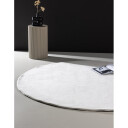 Venture Home Nixie Rundt Gulvteppe 200 cm Hvit Polyester