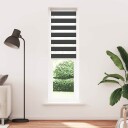  Sebragardin svart 55x230 cm stoff bredde 50,9 polyester